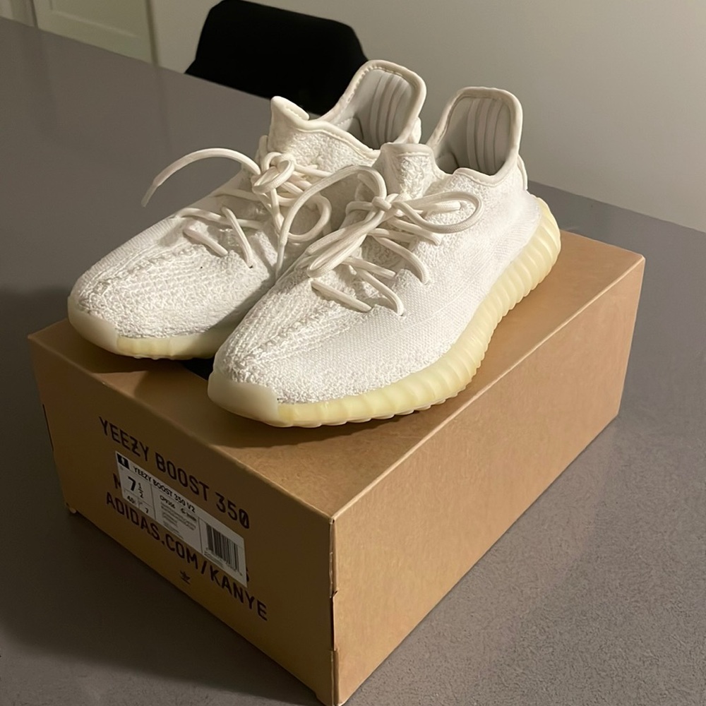 Authentic Cream Yeezy Boost 350
